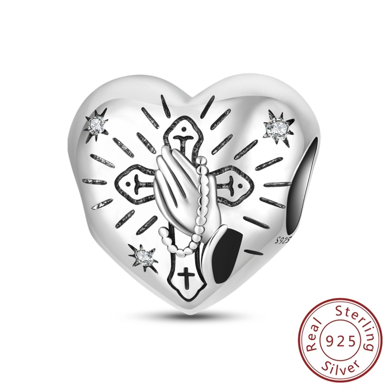 Crossfit G - Original Charms 925 Sterling Silver Cross