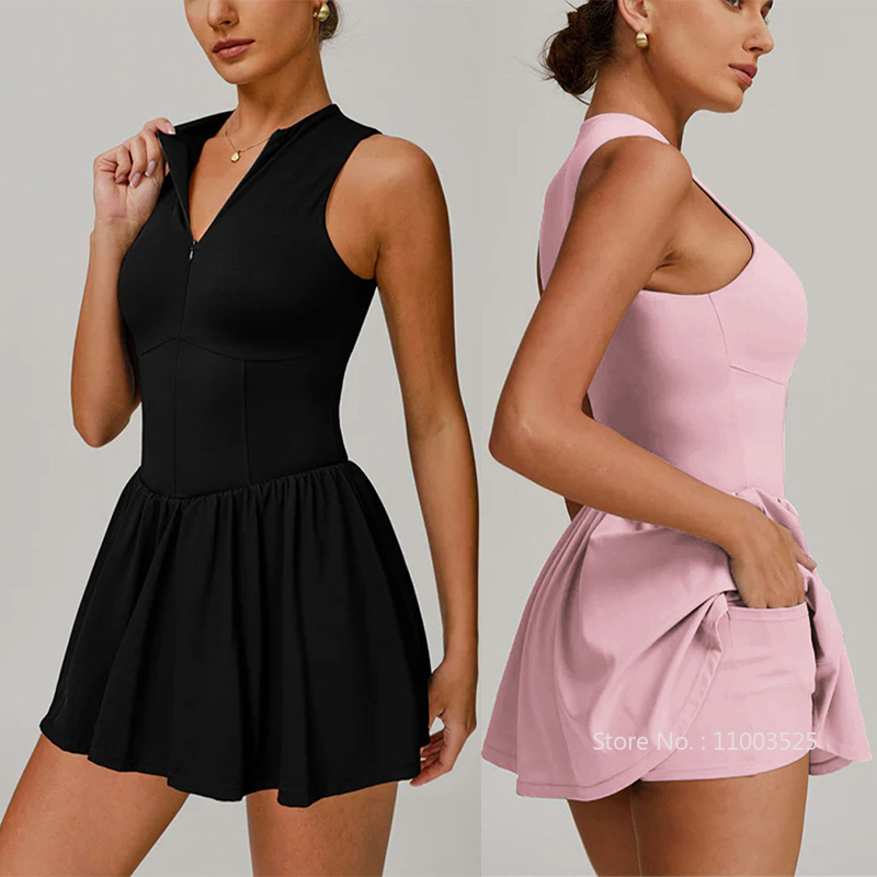 Crossfit G - Women Golf Badminton Tennis Dress Zipper