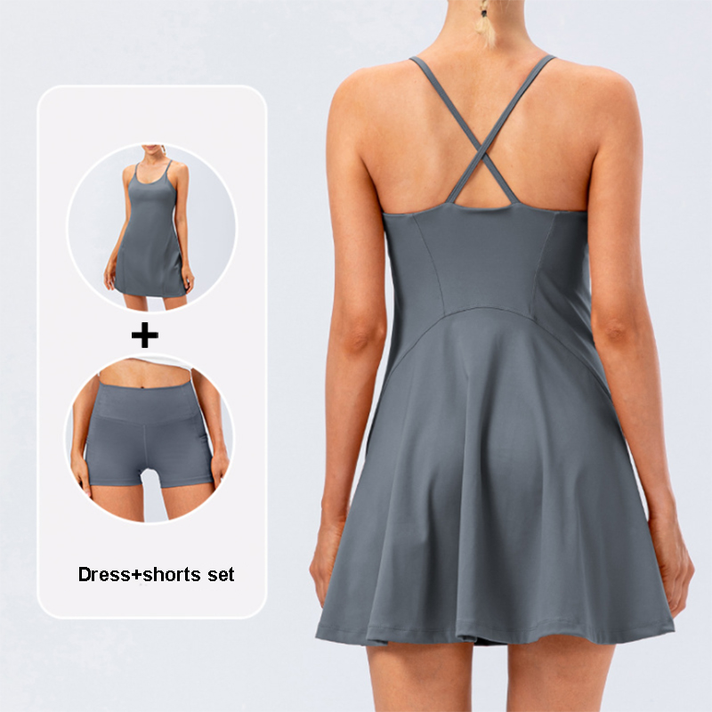 Women Tennis Yoga Skirt High S - Crossfit G ulasan dan harga