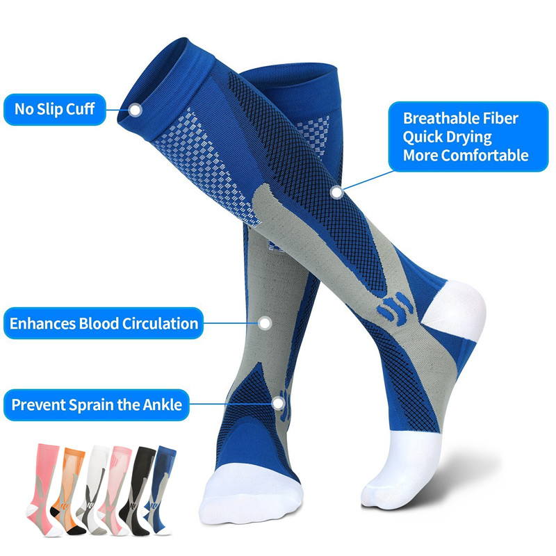 Compression Socks Running Men' - Crossfit G ulasan dan harga