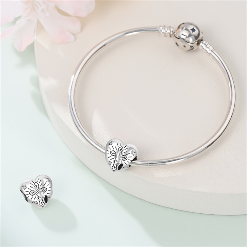 Original Charms 925 Sterling S - Crossfit G ulasan dan harga